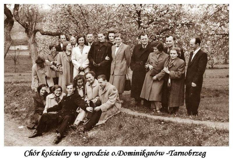 1952 Chór parafialny w Tarnobrzegu (lata 50-te)